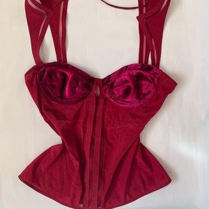 💗SOLD💗Gucci Tom ford corset bustier top